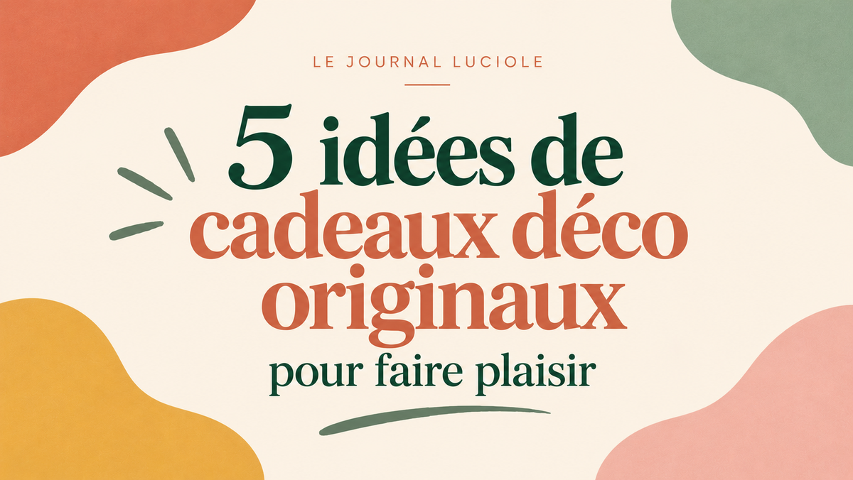 5 idées de cadeaux déco originaux pour faire plaisir